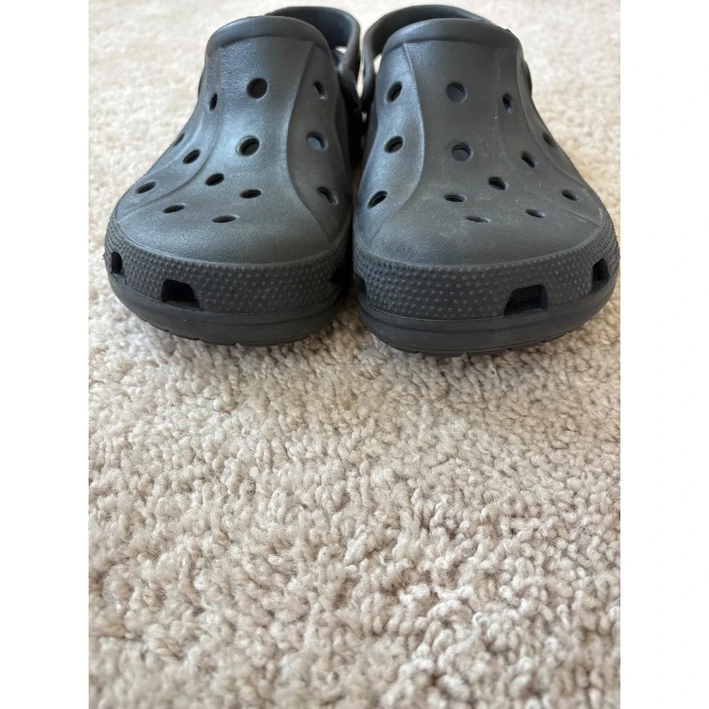 Crocs Baya Clogs Black Slip On Comfort Shoes Mens 9 Womens 11
